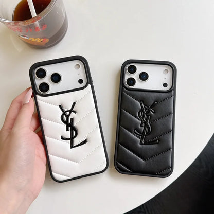 AAOO Luxuriöse Leder Handyhülle iPhone 17-12