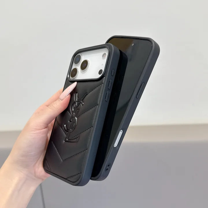 AAOO Luxuriöse Leder Handyhülle iPhone 17-12