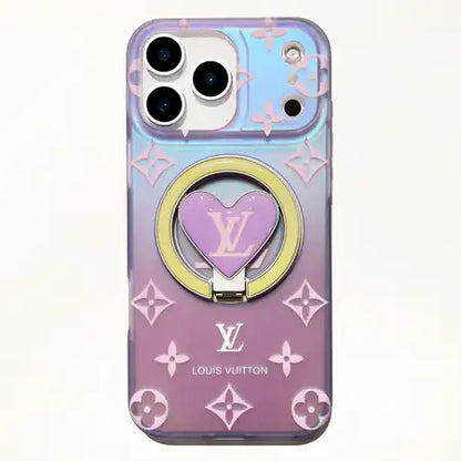 AAOO Bunter Herz Magnetischer Halterung für iPhone 13-17 Serie – Handyhülle