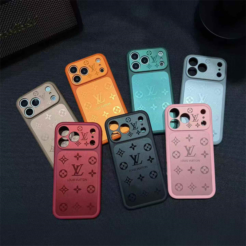 AAOO Frosted Lens-Protect Handyhülle für iPhone 13-17