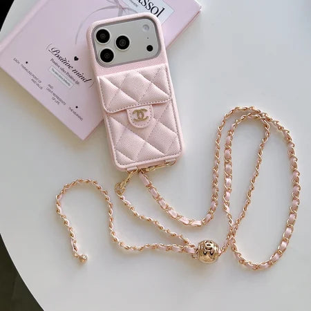 AAOO Luxury Leather Crossbody Wallet Phone Case for iPhone 13 17 Series