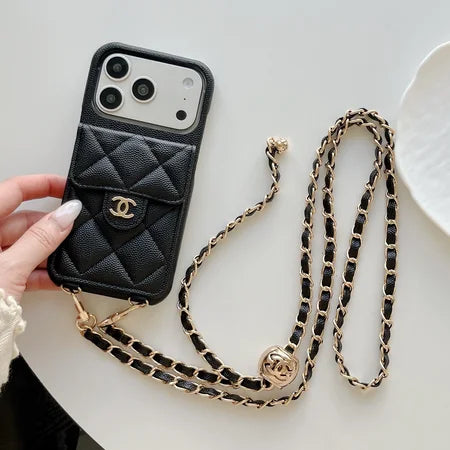AAOO Luxury Leather Crossbody Wallet Phone Case for iPhone 13 17 Series