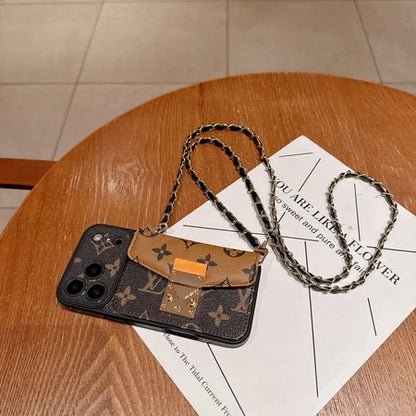 AAOO Luxury Crossbody Phone Bag for iPhone 13-17 Series – Phone Case
