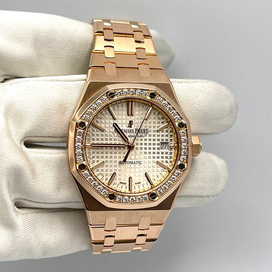 AAOO Ladies Rose Gold Watch