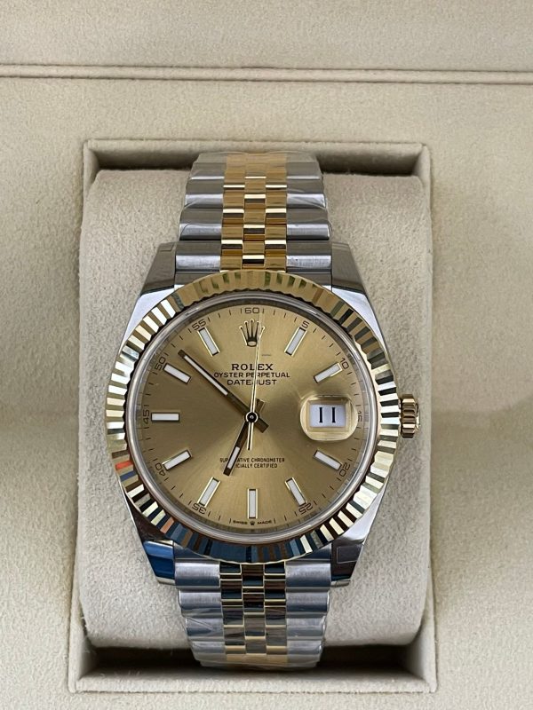 AAOO Datejust Champagner-Uhr