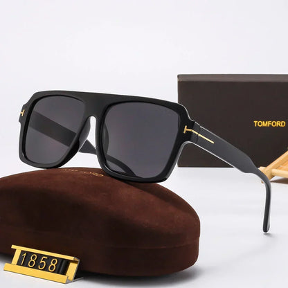 AAOO Quadratische Runde Sonnenbrille 1858
