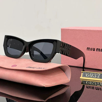 AAOO Fashion Square Cat-Eye Sonnenbrille 6037