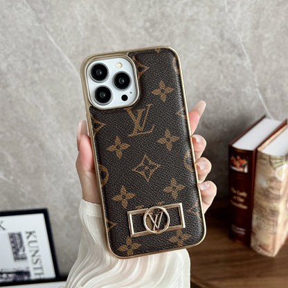 AAOO CANVAS LEDER PREMIUM GALVANISIERUNG FÜR IPHONE – Handyhülle