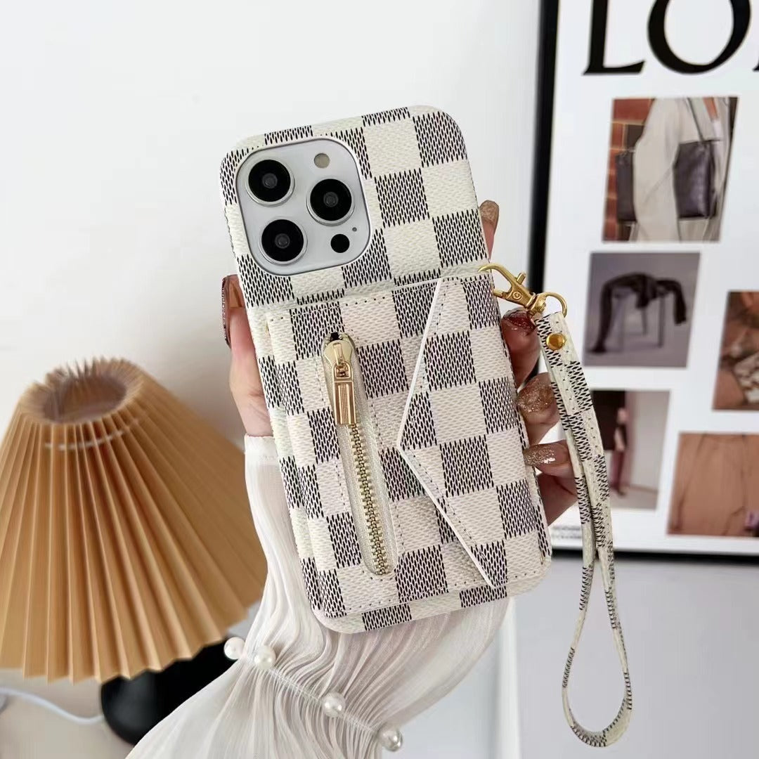 AAOO NEW IPHONE LEATHER WALLET PHONE CASE