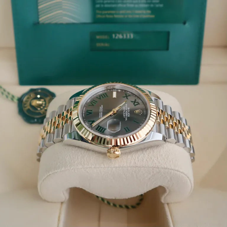 AAOO Datejust 41 Zifferblatt Bicolor-Uhr