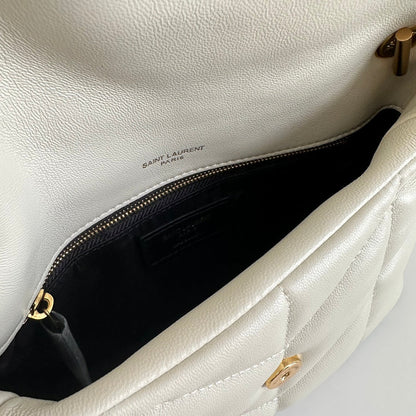 AAOO 100215 Luxury Bag White Size 23x15.5x8.5