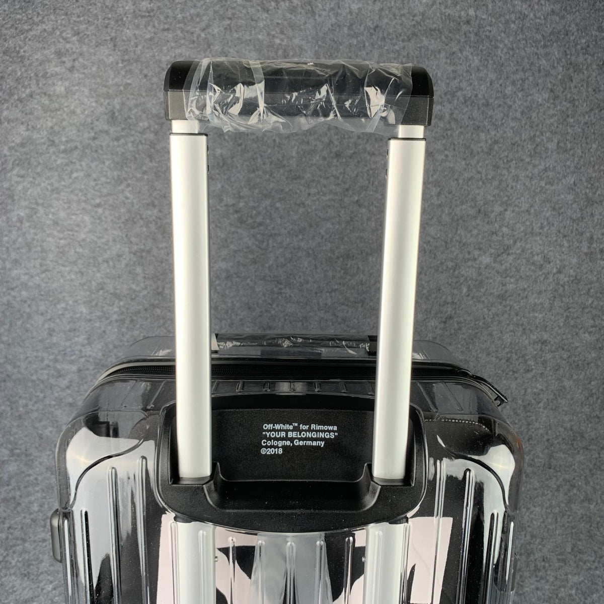 AAOO S005 Transparent Carry-On Suitcase