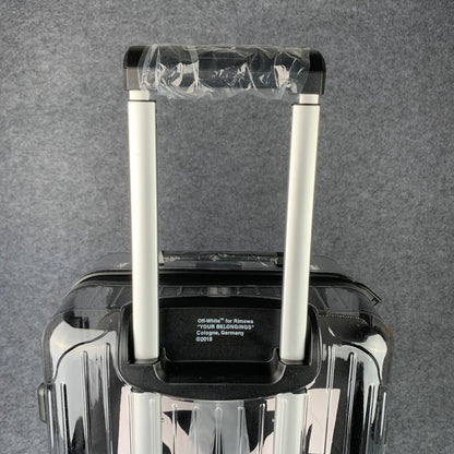 AAOO S005 Transparent Carry-On Suitcase