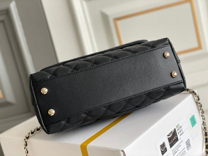 AAOO 100142 Top Handle Bag Small/Mini Bag Black 24x14x10cm