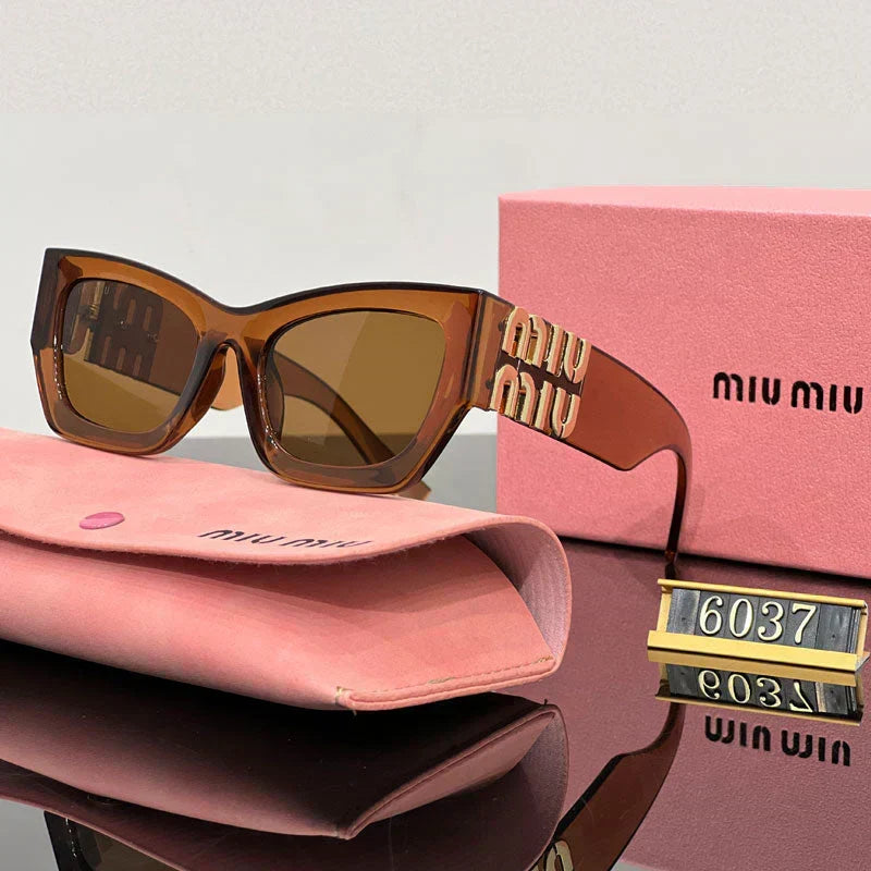 AAOO Fashion Square Cat-Eye Sonnenbrille 6037