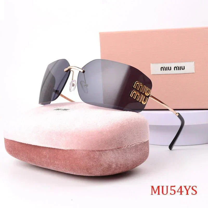 AAOO Modische rahmenlose Sonnenbrille