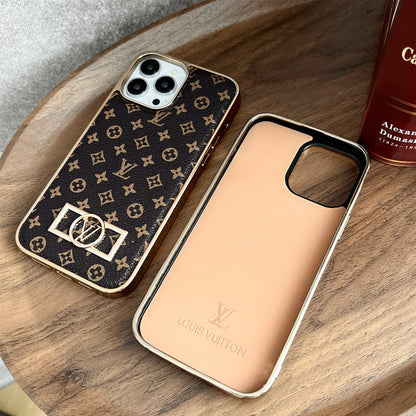 AAOO CANVAS LEDER PREMIUM GALVANISIERUNG FÜR IPHONE – Handyhülle