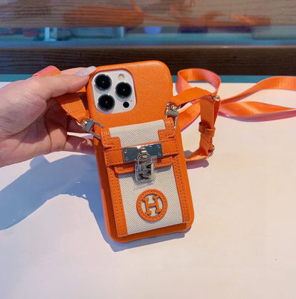 AAOO Luxury Leather Phone Case For iPhone 1
