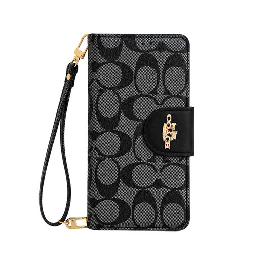 AAOO Luxury Leather iPhone Case With Flip Wallet