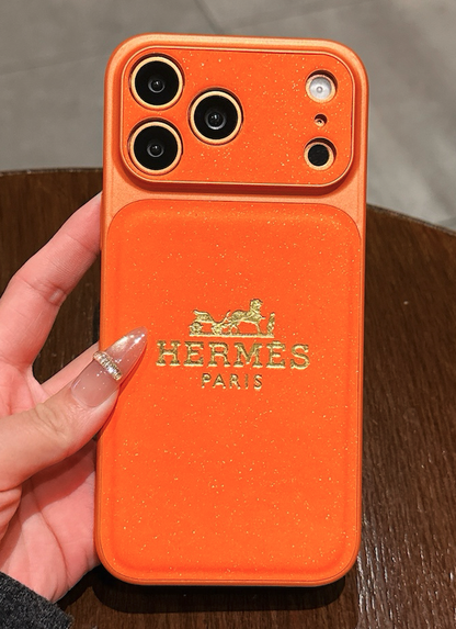 AAOO Luxury Luxurious Leather aesthetic for iPhone 14-17 – Phone Case