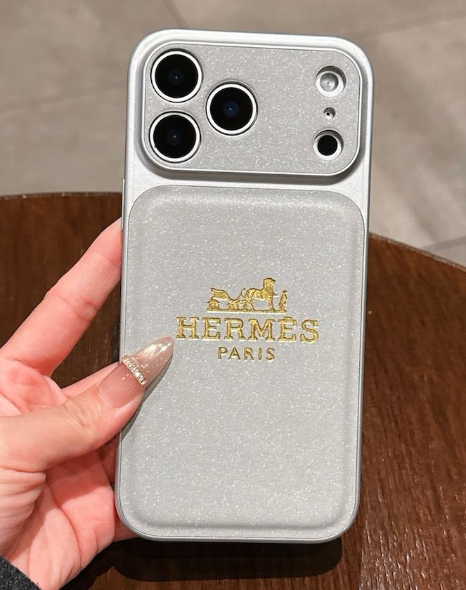 AAOO Luxury Luxurious Leather aesthetic for iPhone 14-17 – Phone Case