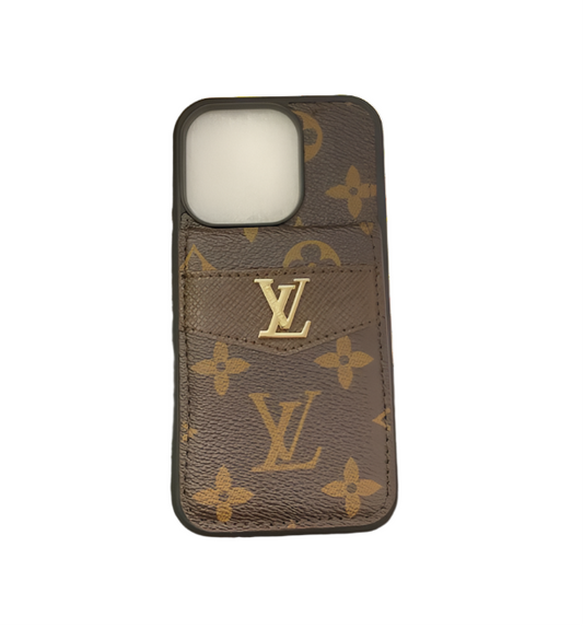AAOO LUXURY GENUINE LEATHER IPHONE CASE FLIP WALLET