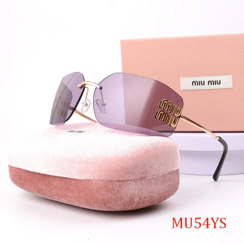 AAOO Modische rahmenlose Sonnenbrille