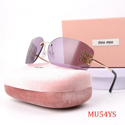 AAOO Modische rahmenlose Sonnenbrille