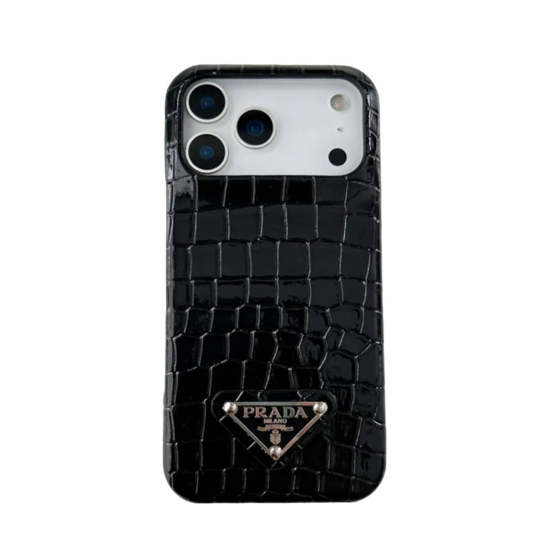 Elegant Prada Apple Phone Case For iPhone 13-18 Pro & Pro Max