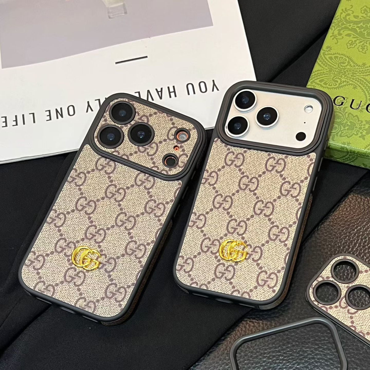 AAOO Luxury iPhone Case with Interchangeable Camera Lens Frames