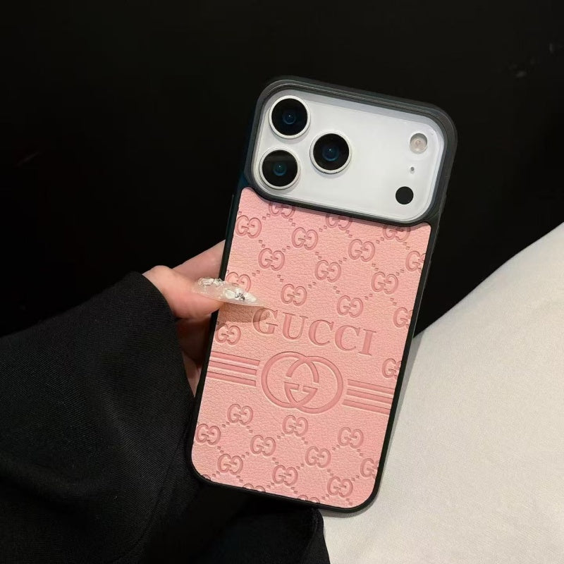 AAOO Inspired Phone Case Premium Leather Texture Slim Fit Bumper Case