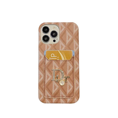 AAOO Luxuriöse iPhone-Hülle mit Kartenhalter