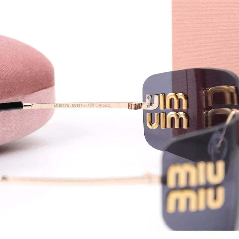 AAOO Modische rahmenlose Sonnenbrille