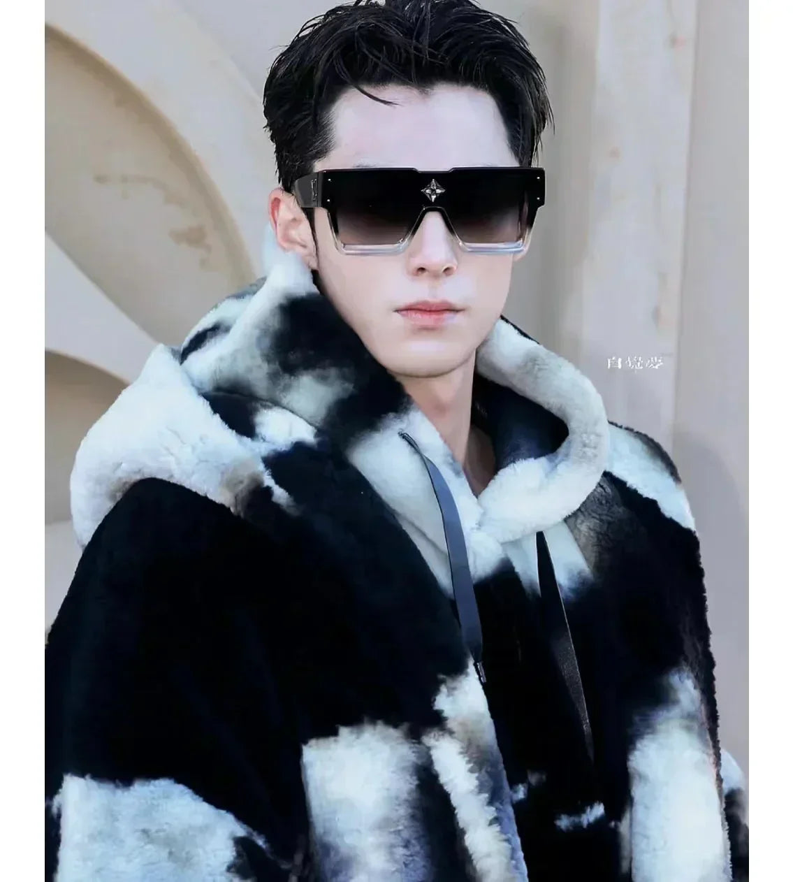 AAOO Hot Gradient Black Cyclone Sunglasses
