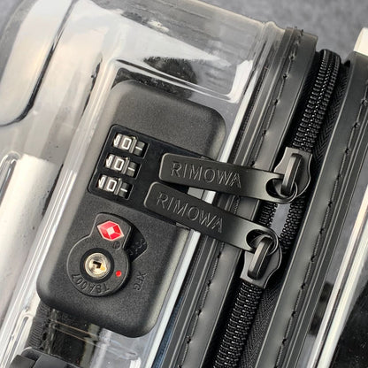AAOO S005 Transparent Carry-On Suitcase