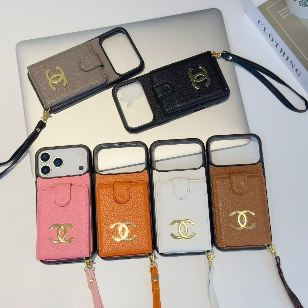 AAOO Premium Leder Handyhülle für iPhone 13-17
