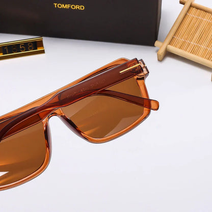 AAOO Quadratische Runde Sonnenbrille 1858
