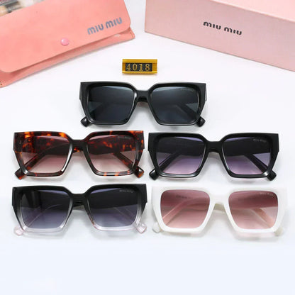 AAOO Luxury square frame universal sunglasses 4018