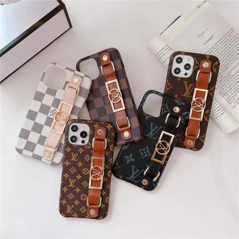 AAOO LUXURY LEDER-ARMBAND IPHONE HÜLLE
