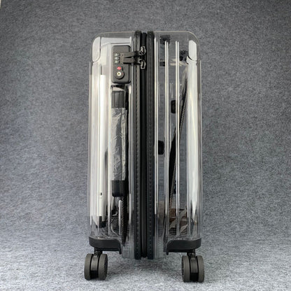 AAOO S005 Transparent Carry-On Suitcase