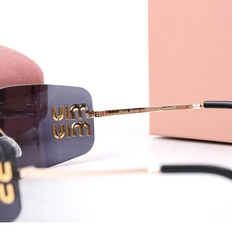 AAOO Modische rahmenlose Sonnenbrille