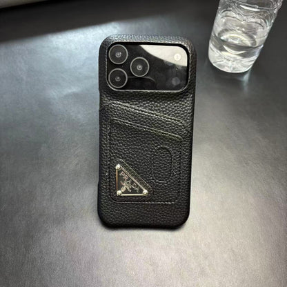 AAOO Stylish Phone Case with Card Holder For iPhone 13-17