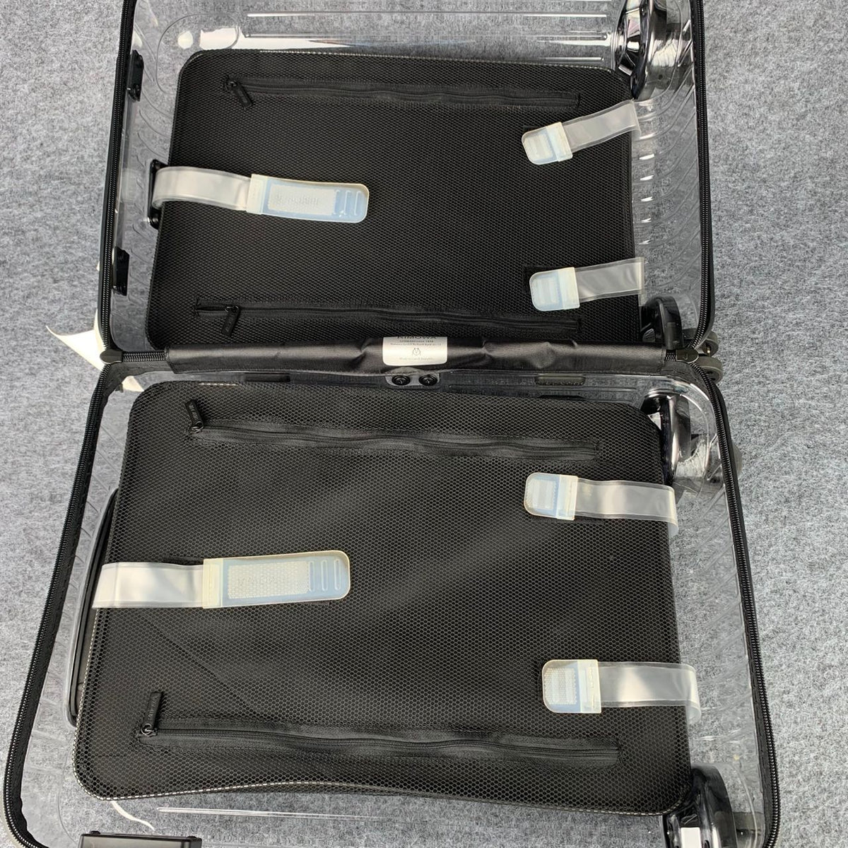 AAOO S005 Transparent Carry-On Suitcase
