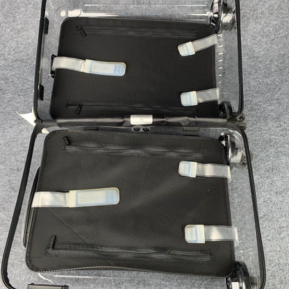 AAOO S005 Transparent Carry-On Suitcase