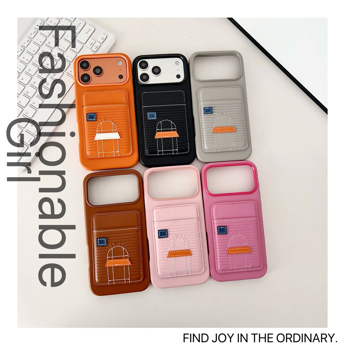 AAOO Kartenhalter-Handyhülle für iPhone 13-17 Serie