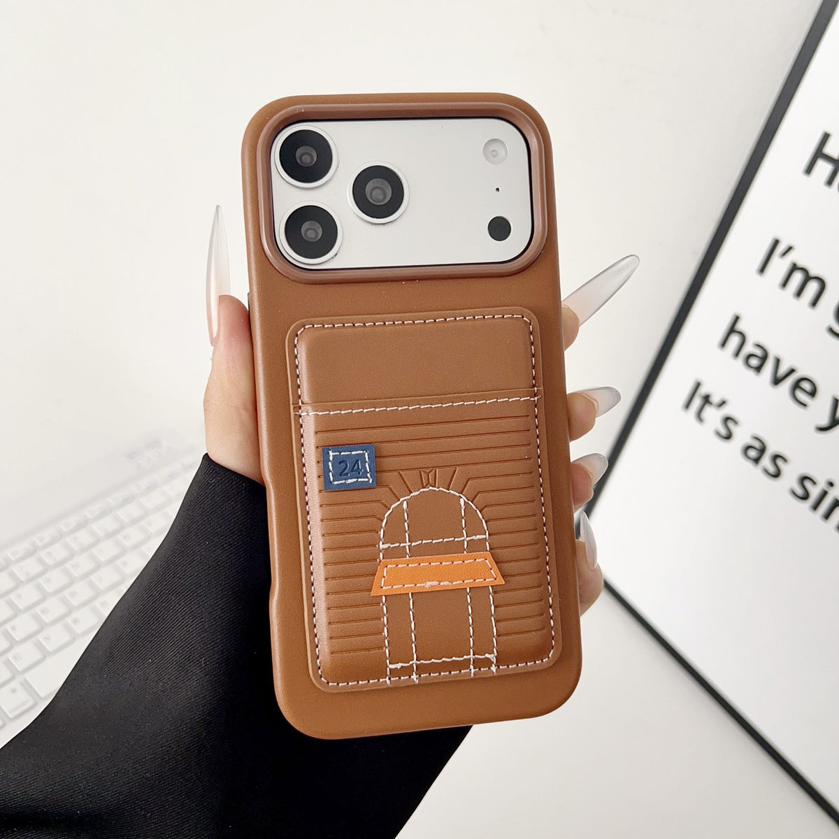 AAOO Kartenhalter-Handyhülle für iPhone 13-17 Serie