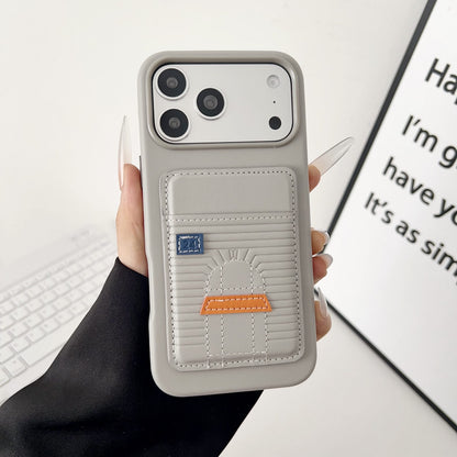 AAOO Kartenhalter-Handyhülle für iPhone 13-17 Serie