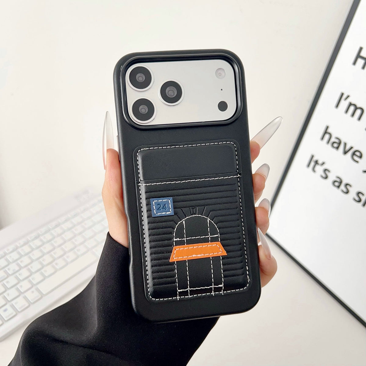 AAOO Kartenhalter-Handyhülle für iPhone 13-17 Serie