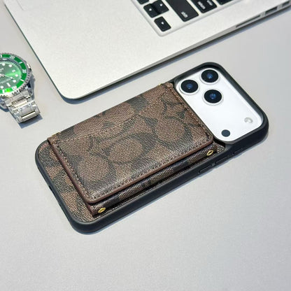 AAOO Luxus-Brieftaschen-Handyhülle für iPhone 12-17 Serien