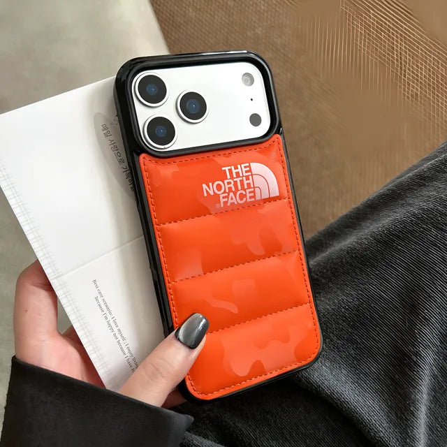 AAOO Premium Puffer Jacken Handyhülle für iPhone 13-17